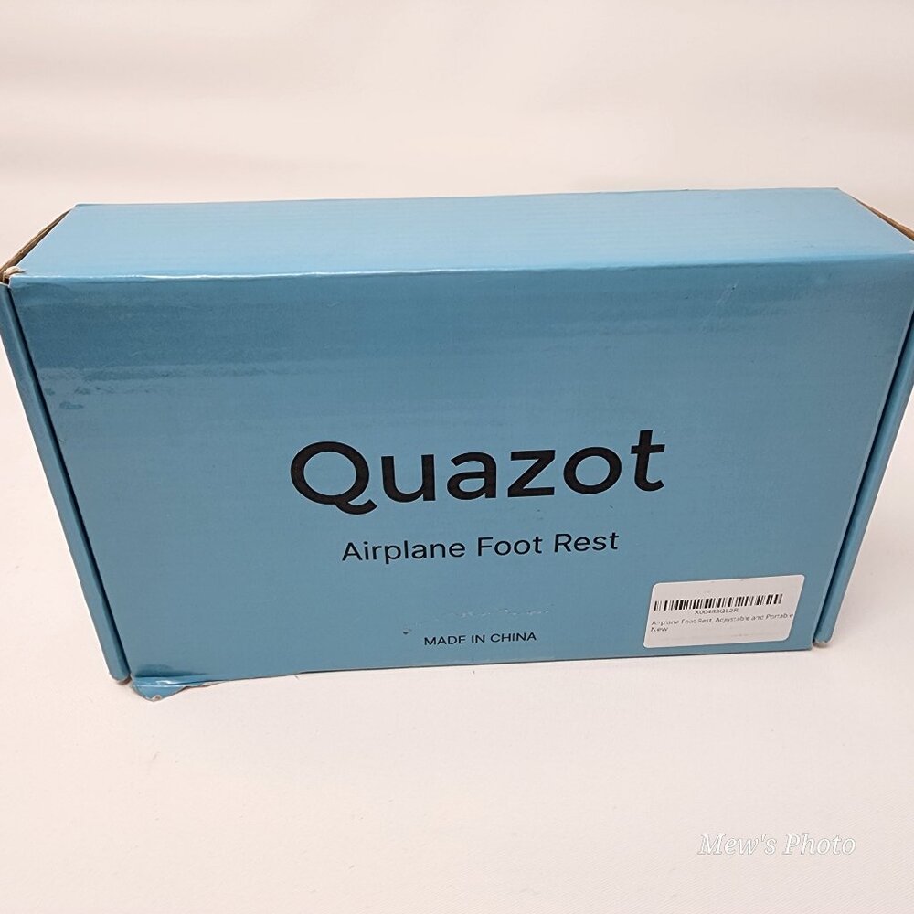 Quazot Airplane Footrest Hammock for Plane Travel Essentials